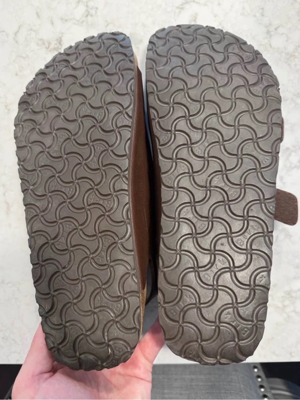 Men’s Birkenstock Milano Sandals - Size 13 - Dark Brown